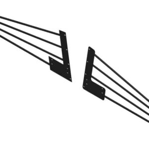 Gamber-Johnson 7160-1141: 2011+ Dodge Charger Window Bars