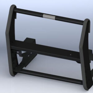 Gamber-Johnson 7170-0925-01: 2021+ Ford F-150 Push Bumper- Steel with Standard Bar