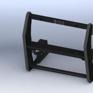 Gamber-Johnson 7170-0925-02: 2021+ Ford F-150 Push Bumper- Steel with Light Bar