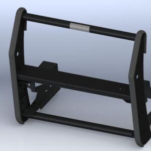 Gamber-Johnson 7170-0925-03: 2021+ Ford F-150 Push Bumper- Aluminum with Standard Bar