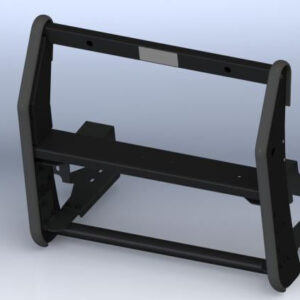 Gamber-Johnson 7170-0925-04: 2021+ Ford F-150 Push Bumper- Aluminum with Light Bar