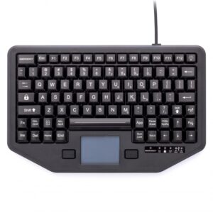 Gamber-Johnson 7300-0180: iKey Full Travel Keyboard with Integrated Touchpad