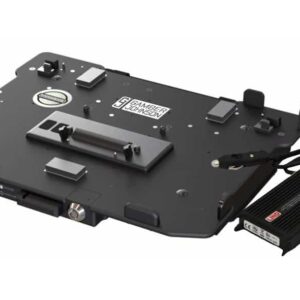 Gamber-Johnson 7300-0605-16: TOUGHBOOK 40 TrimLine Docking Station with Power Adapter, Full Port, Quad RF