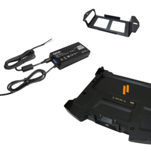 Havis Docking Station For Getac S410 Notebook With Triple Pass-Thru Antenna Connections & External Power Supply with Bare Wire (DS-GTC-617-3-BW)