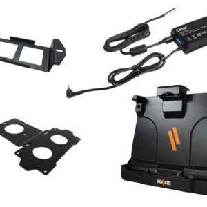 Havis Package – Docking Station For Getac UX10 Tablet With External Power Supply with Bare Wire & Power Supply Mounting Bracket (PKG-DS-GTC-1102-BW)