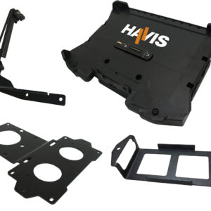 Havis Package – Docking Station for Getac S510 Laptop with Triple Pass-Through Antenna Connection, Power Supply Mounting Brackets & Screen Support (PKG-DS-GTC-1404-3)