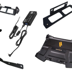 Havis Package – Docking Station For Getac S410 Notebook With External Power Supply with Bare Wire, Power Supply Mounting Bracket & Screen Support (PKG-DS-GTC-617-BW)